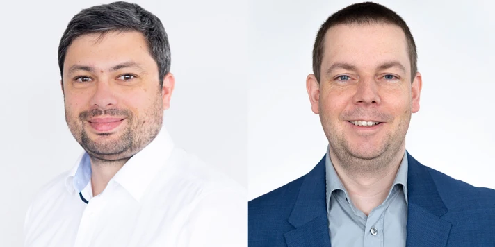 Der neue COO Christian Neudorfer und der neue CDO Thomas Otzasek.